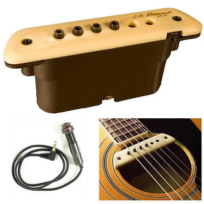 LR Baggs M1A Active Soundhole Magnetic Acoustic Guitar Pickup LRBaggs OPEN BOX image 2