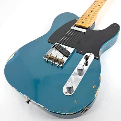 2019 Fender Custom Shop ’51 Nocaster Relic – Ocean Turquoise image 2