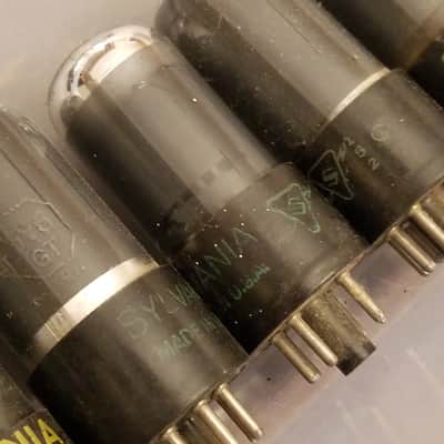 Sylvania etc. ONE (1) 6V6GT Beam Power tNOS AT1000 TESTED Vacuum Tubes greyglass 6V6 Audio 1943-1958 image 10