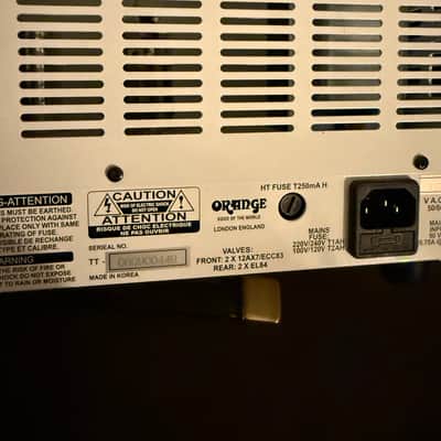 Orange TT15H Tiny Terror 15-Watt Guitar Amp Head 2006 - 2016 - White image 3
