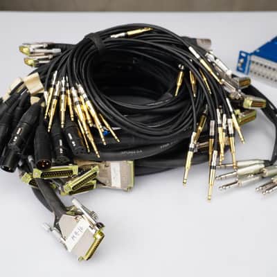 Switchcraft StudioPatch 9625 TT to DB25 Patch Bay + Huge Cable Package! #58830 image 21