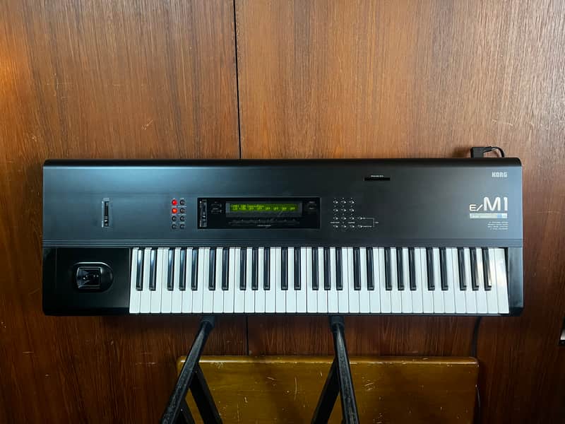 Korg M1 EX Music Workstation 61key synthesizer New internal battery w/ case image 1