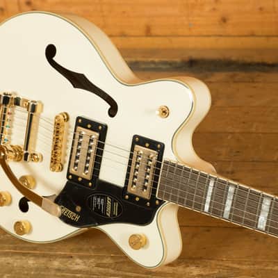 Gretsch G2655TG Streamliner Centre Block Jr. Double-Cut LTD - Laurel - Vintage White image 5