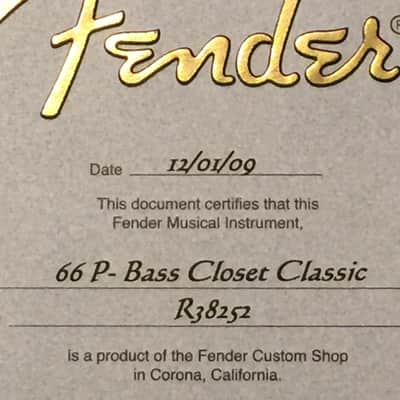 Fender Custom Shop 2009 Master-Built 1966 Precision Bass. Slab body/maple capper. image 14