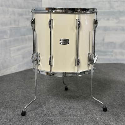 Yamaha Recording Custom 4pc Drum Set 22/10/12/16 Polar White image 4