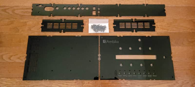Mutable Instruments Ambika/Tubika Gloss Black Case for DIY Builds image 1