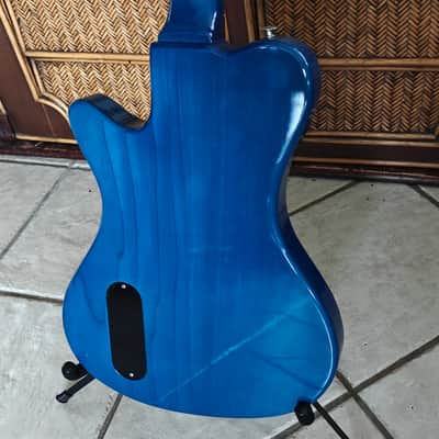 Thomas Rodriguez Custom Sunburst 2000s - Black with Blue sunburst image 9