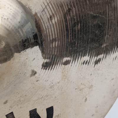 Sabian 14" Hand Hammered Rock Hi-Hat TOP Cymbal 1996 - 1998 - Brilliant image 6