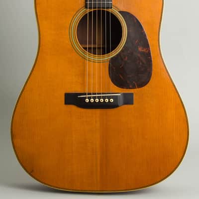 C. F. Martin  D-28 Flat Top Acoustic Guitar (1941), ser. #77774, molded fiberglass hard shell case. image 3