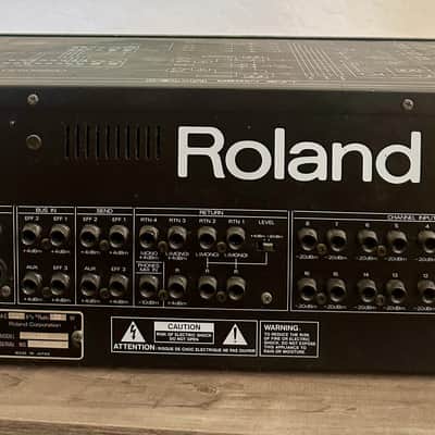 Roland M-160 16-Channel Line Mixer 1990s - Black image 3