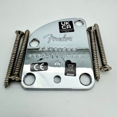 Fender American Professional II Contour Neck Plate Mint 24072 image 1