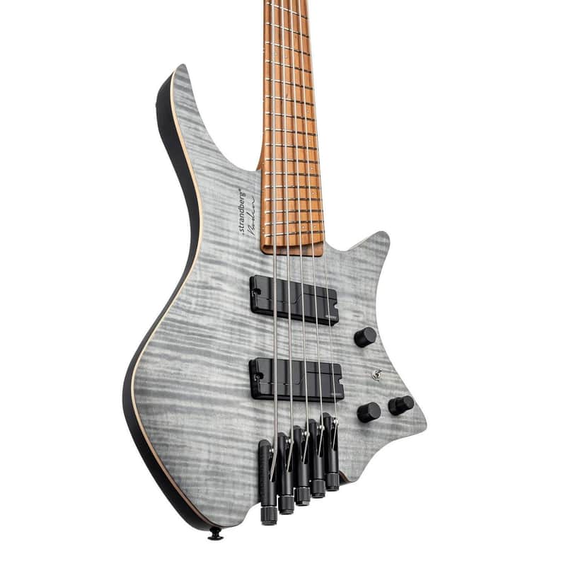 Strandberg Boden Standard 5 Multi-Scale 5-String Headless Bass w/ Gig Bag - Charcoal image 1