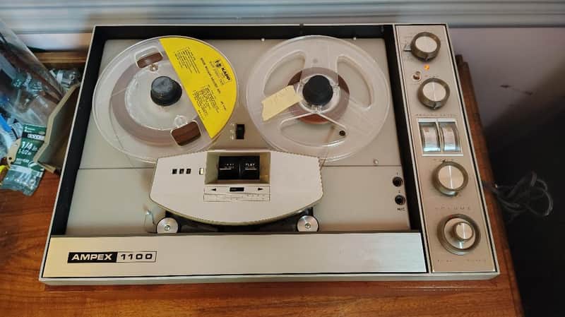 Ampex 1100 reel to reel in excellent condition, serviced - 1970's image 1