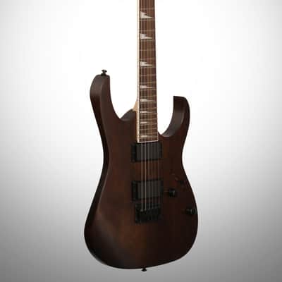 Ibanez GRG121DX Electric Guitar, Walnut Flat image 5