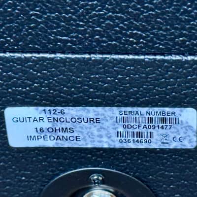 Peavey Amp Stack 6505 MH & 112- 6 1x12” Cab 2025 - Black image 10