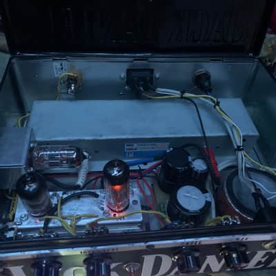Oldmusic Jack Tube Spring Reverb Unit with Tremolo Fender Reverb tank Surf DRIP sound Reverberation Slicer Stutter Tube overdrive full tube CUSTOM SHOP Unique 1 of 1 image 8