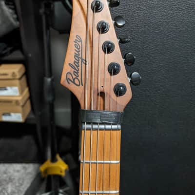 Balaguer Diablo Retro 27-fret 2023 - Cerulean Blue image 4