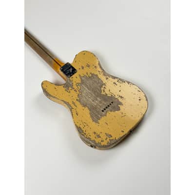 Fender CUSTOM SHOP LTD 53 TELE SUPER HEAVY RELIC - AGED NATURAL BLONDE 2024 - Super heavy relic Aged natural blonde image 5