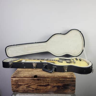 2013 Gibson Les Paul SG '61 Reissue Modified - Aged White With OHSC image 25