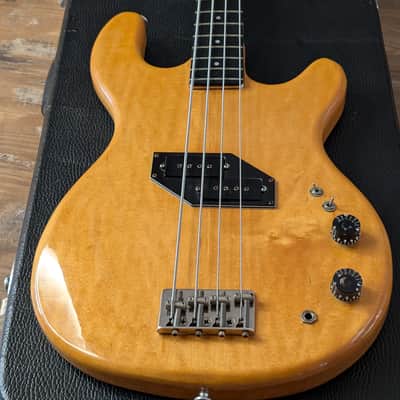 Kramer DMZ-4000 Bass Guitar Aluminum Neck 1978 Natural All Original W/HSC image 4