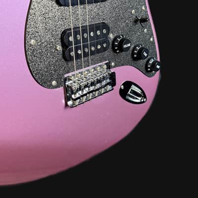 Squier Affinity Series Stratocaster HSS Electric Guitar in Burgundy Mist image 7