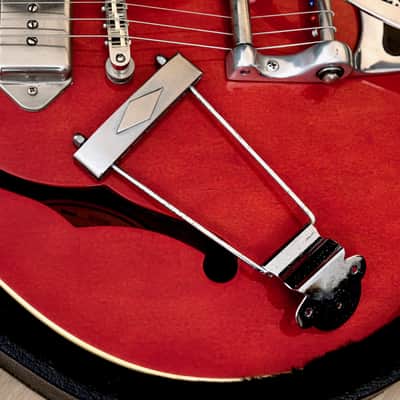 1991 Epiphone Casino Electric Guitar Cherry w/ Bigsby & Case, Pre-Elitist, Japan Terada imagen 18