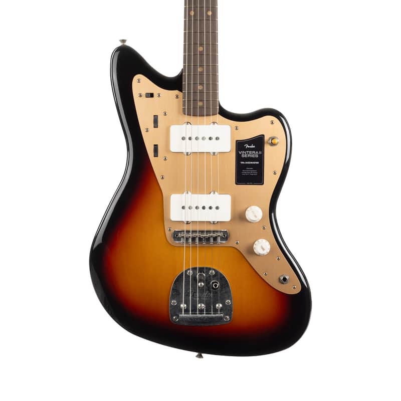 Used Fender Vintera II Road Worn '50s Jazzmaster Rosewood - 3-Color Sunburst