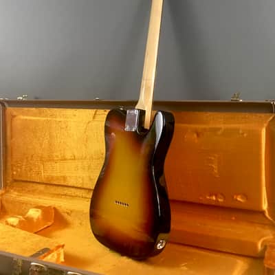 LEFTY! Fender American Vintage 64 Reissue 2012 NOS Relic Classic Sunburst Tele Nitro Made in USA 7.2 Lb G&G HSC Rare image 4