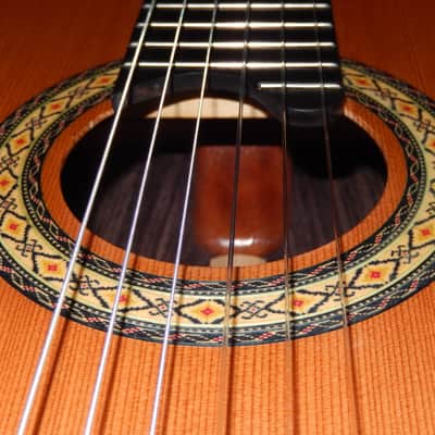 FABULOUS "EL VITO" CONCERT RC - CUSTOM MADE - TORRES STYLE CLASSICAL GUITAR - CEDAR/INDIAN ROSEWOOD image 8