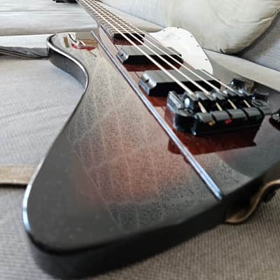 Epiphone Thunderbird IV Bass with Babicz bridge & gig bag image 5