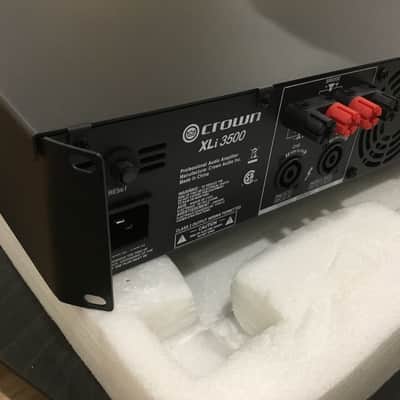 Crown XLI 3500 2-Channel 1350-Watt Power Amp - Black image 3