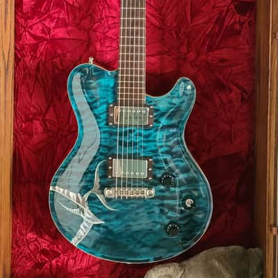 SALE - Nik Huber Limited Edition Flying Dolphin 2007 - #14 of 25 BRAZILIAN ROSEWOOD NECK image 4