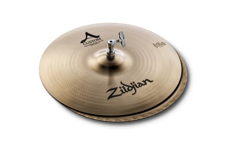Zildjian 14" A Custom Mastersound Hi-Hat Cymbals (Pair) image 1