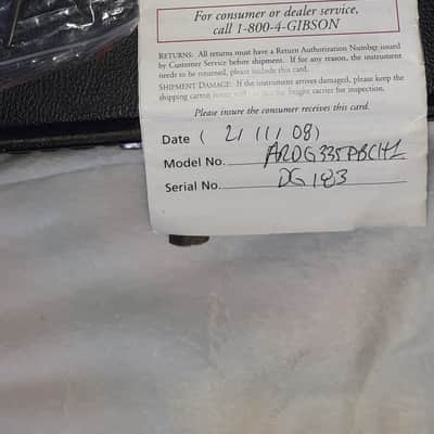 Gibson DG-335 2008 - Pelham Blue image 2
