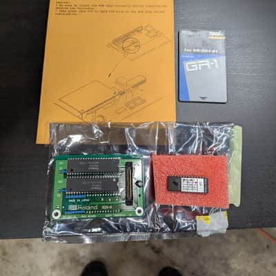 Roland SR-GR1-01 GR1 Guitar Synth Expansion Kit card + chip + board USED image 1