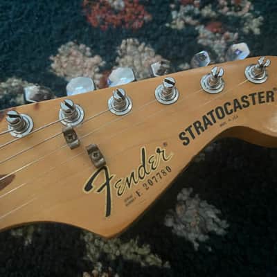 1982 Fender "Dan Smith" Stratocaster - Sienna Sunburst image 7
