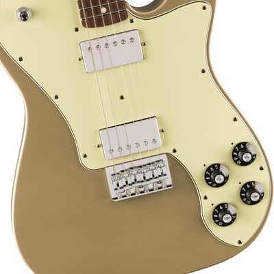 Fender Chris Shiflett Telecaster Deluxe Rosewood FB Shoreline Gold with Case image 3