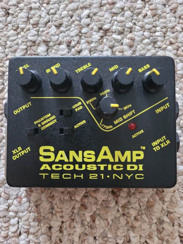 Tech 21 SansAmp Acoustic DI 2010s - Black image 1