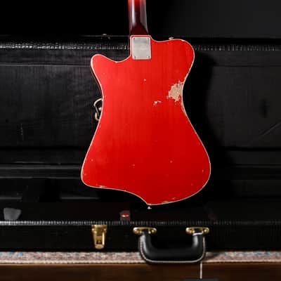 Castedosa El Halcón Baritone - 2025 - Aged, Trans Candy Apple Red. Ron Ellis JM Pickups. NEW, (Authorized Dealer) - image 11