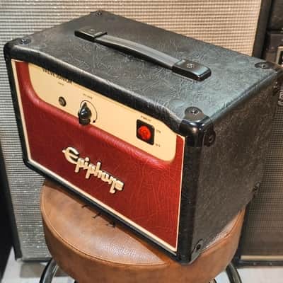Epiphone Valve Jr Head Black with a Fender 5F1 Mod (Tweed Champ) image 2