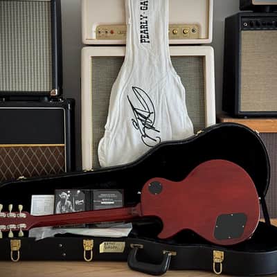 Gibson Custom Shop Billy Gibbons "Pearly Gates" Les Paul Std. VOS "Holy Grail" Ltd. Run! Serial: #BG145 nur 3,92kg!  2009 - VOS Pearly Gates Burst image 10