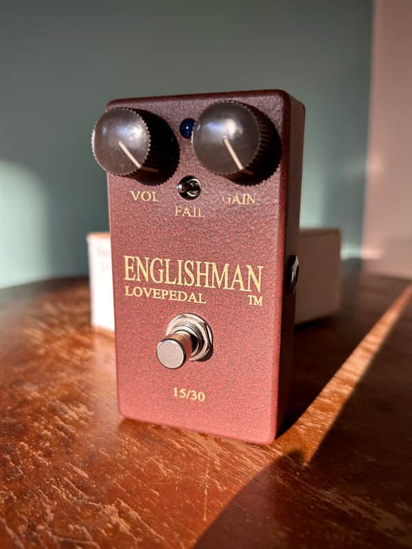 Lovepedal Englishman 2010s - Maroon image 1