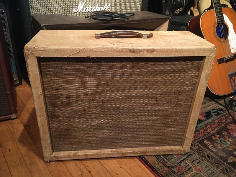 Lectrolab R600C Vintage Combo Guitar/Harp Amplifier 1950/60's Classic Tweed image 1