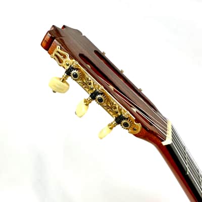 Hermanos Conde (1990) Media Luna Blanca Classical / Flamenco Guitar – Madrid, Spain Media Luna 1990 - Gloss lacquer image 16