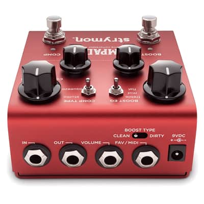 Strymon Compadre Dual Voice Compressor & Boost 2020 - Present - Red image 2