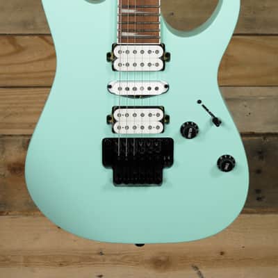 Ibanez RG470DX Electric Guitar Sea Foam Green Matte image 2