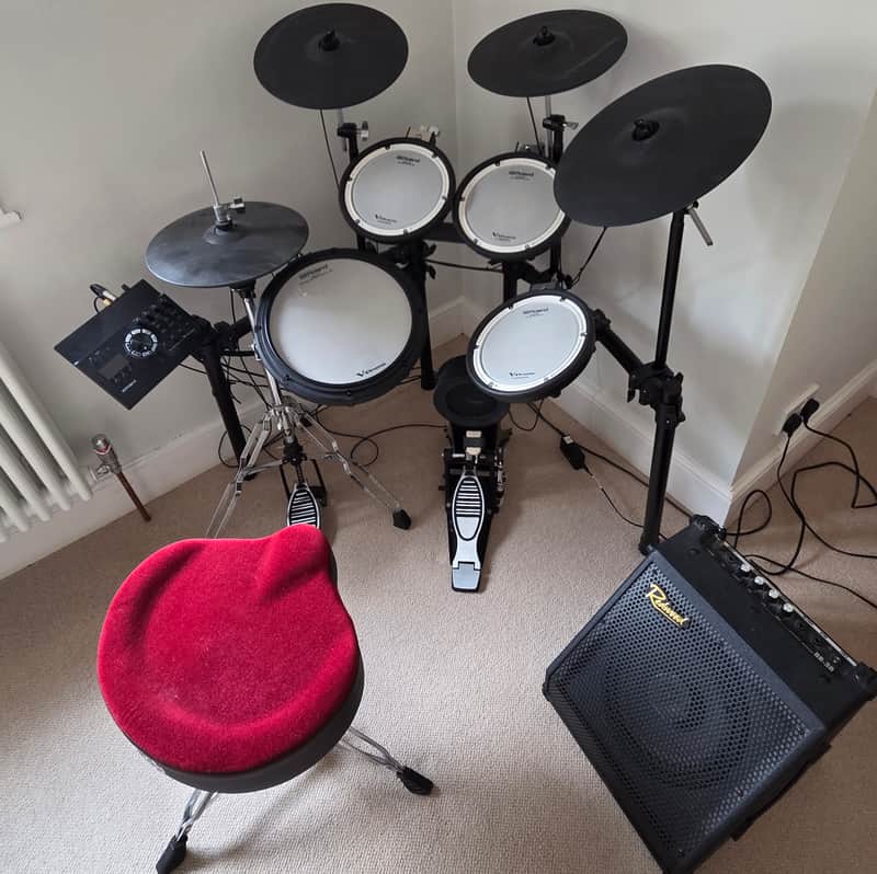 Roland TD-17KVX V-Drum Kit with Mesh Pads