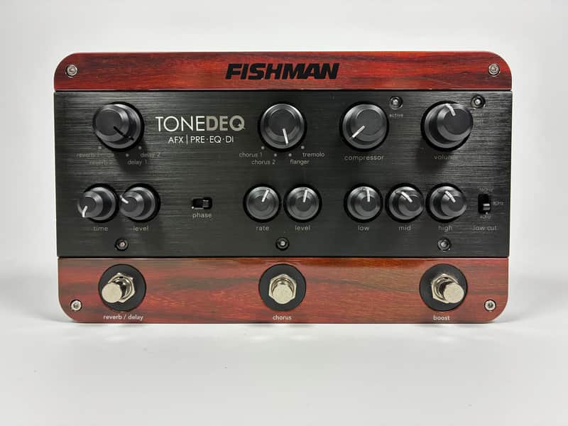 Fishman ToneDeq AFX Preamp EQ and DI with Dual Effects - Excellent Condition with Box and Documents image 1