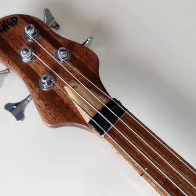 GVGD 34" FRETLESS BASS 4 STRINGS 07-21 MAHOGANY ASH NATURAL image 5