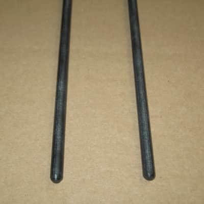 new old stock Gambal Manufacturing GPMR (UG13GPMRX) Percussive Keyboard Mallets (for xylophones and glockenspiels) Black Hard Rubber Ball Heads with Black Synthetic Shafts (with original packaging) from 1990s to early 2000s image 10